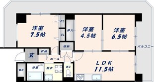 アンドユーイワキ 東大阪の物件間取画像